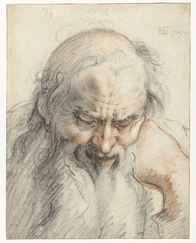 Büste eines alten Mannes von Hendrik Goltzius